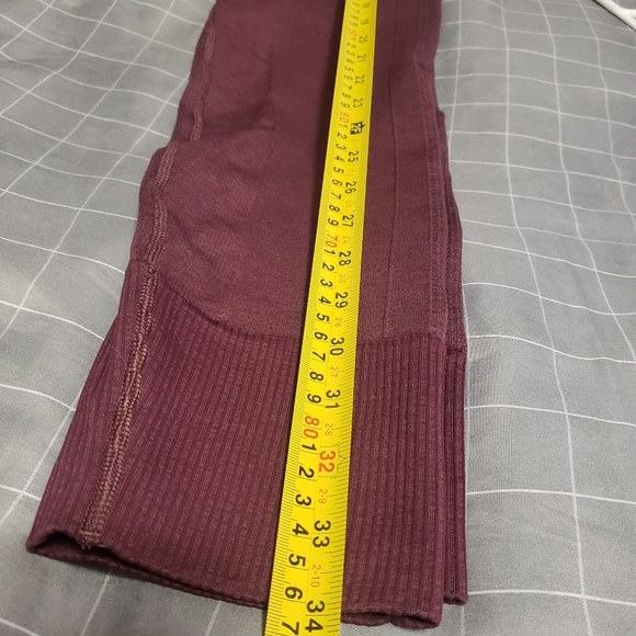 Lululemon Ebb to Street Pant Heathered Bordeaux Drama - Picture 9 of 10